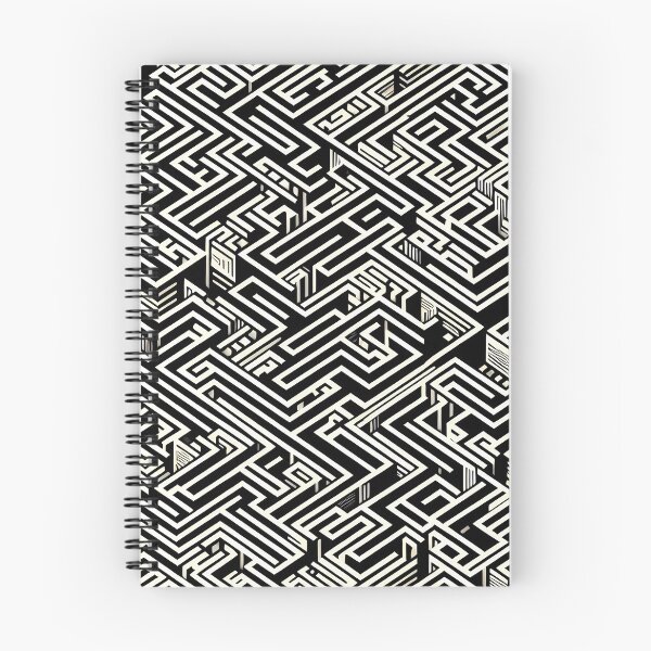 Item preview, Intricate Geometric Maze Pattern designed and sold by aminz4.