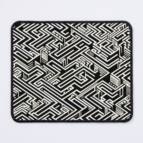 Item preview, Intricate Geometric Maze Pattern designed and sold by aminz4.