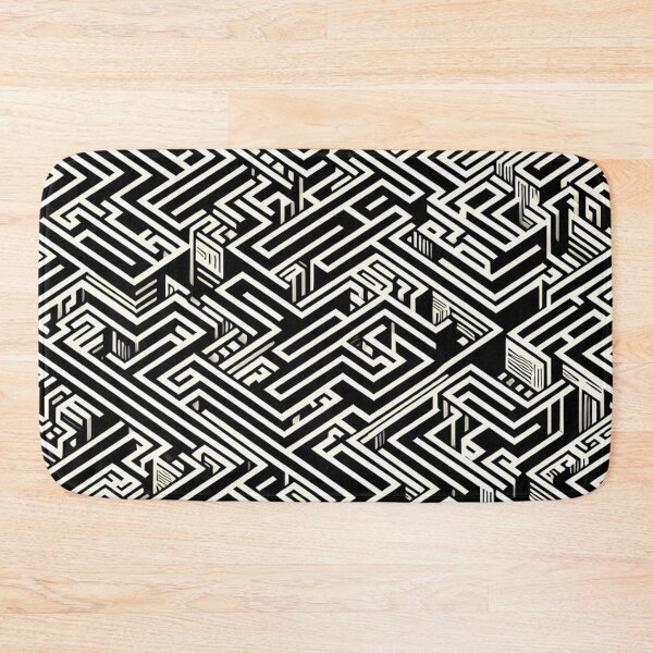 Item preview, Intricate Geometric Maze Pattern designed and sold by aminz4.