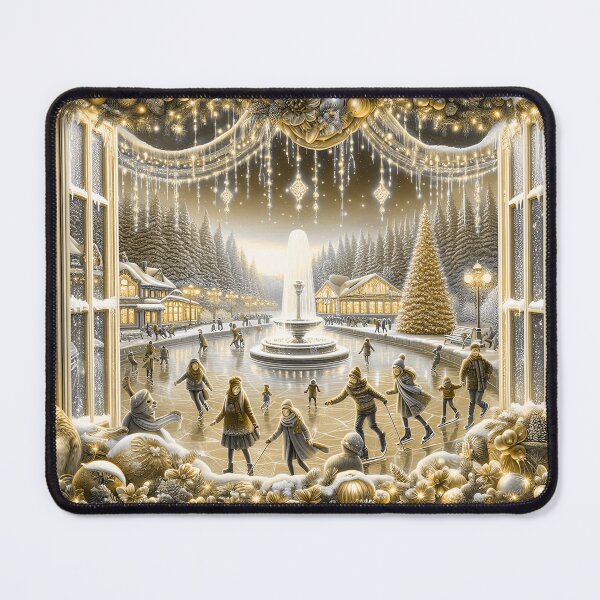 Item preview, Christmas View From The Window WXM23 designed and sold by HappyHavenStu.