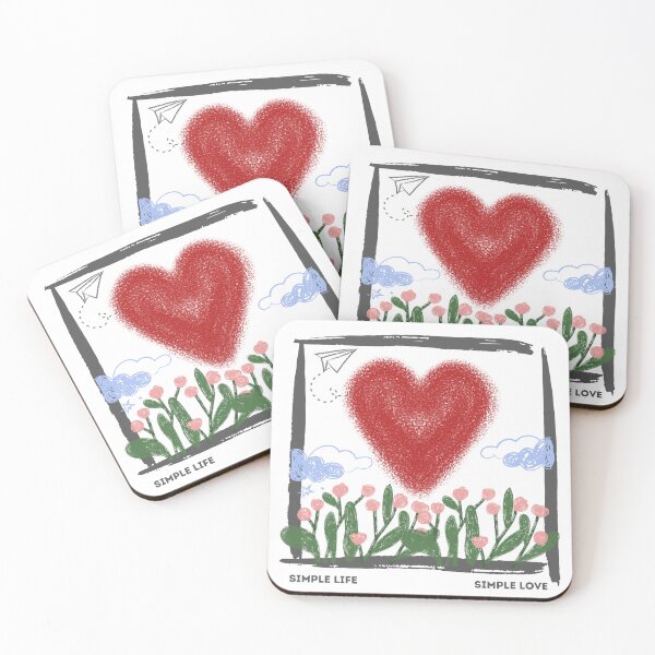 Item preview, Simple life, Simple love designed and sold by ZerotwoStudio.