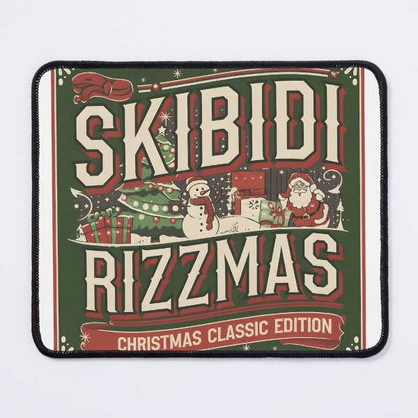Item preview, Skibidi Rizzmas - Merry Christmas - Merry Xmas designed and sold by Zibis09.