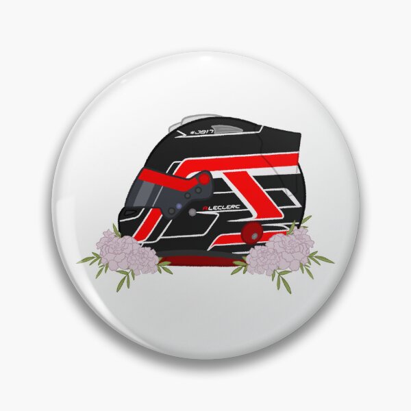 Item preview, Arthur Leclerc 2024 Helmet With Flowers  designed and sold by OriDraws.