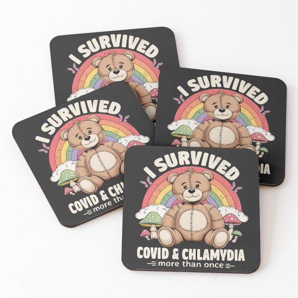 Item preview, I Survived Covid & Chlamydia designed and sold by Beanster-nl.