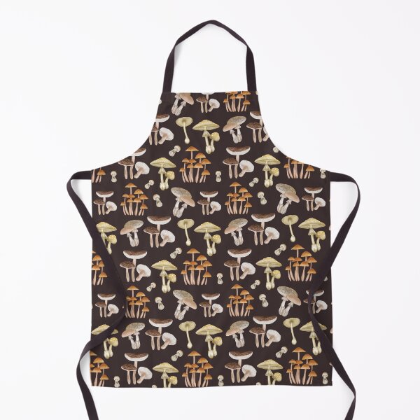 Item preview, Woodland mushrooms seamless pattern designed and sold by pinkyfish1010.