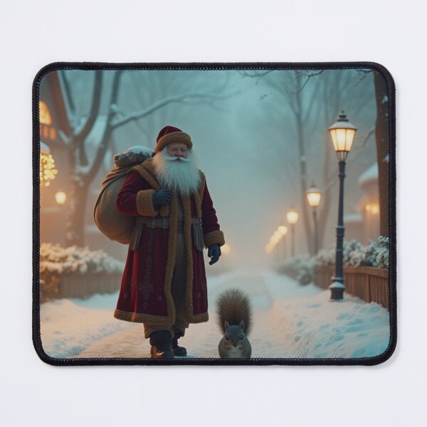 Item preview, Santa Claus is coming to town - Christmas magic - Merry Christmas designed and sold by Connys Colorful World.