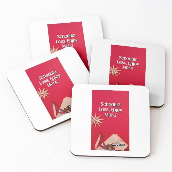 Item preview, Schedule Less, Enjoy More designed and sold by CUTESTUFFnow.