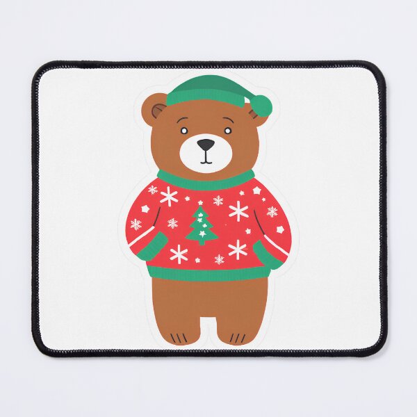 Item preview, Cozy Christmas Bear designed and sold by GeoSketchWear.