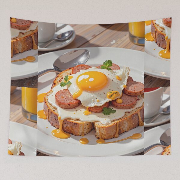 Item preview, Golden toast delight a scrumptious breakfast symphony designed and sold by ShroomForge.