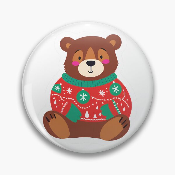 Item preview, Cozy Christmas Bear  designed and sold by GeoSketchWear.