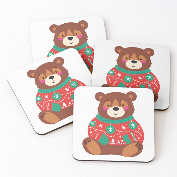 Item preview, Cozy Christmas Bear  designed and sold by GeoSketchWear.