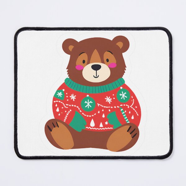 Item preview, Cozy Christmas Bear  designed and sold by GeoSketchWear.