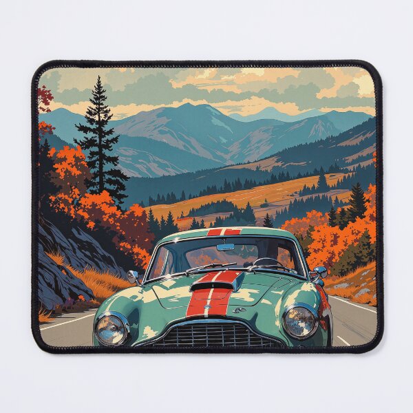 Item preview, Green stripes on the open road a journey designed and sold by ShroomForge.