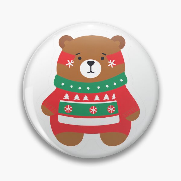 Item preview, Cute Christmas Bear  designed and sold by GeoSketchWear.