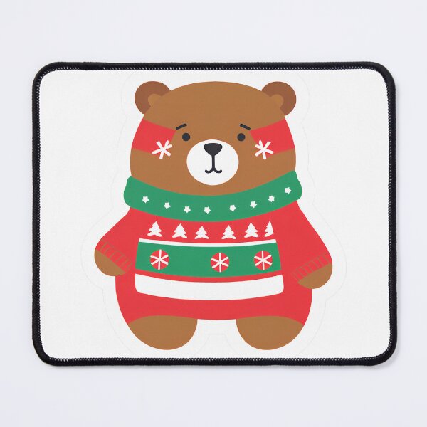Item preview, Cute Christmas Bear designed and sold by GeoSketchWear.