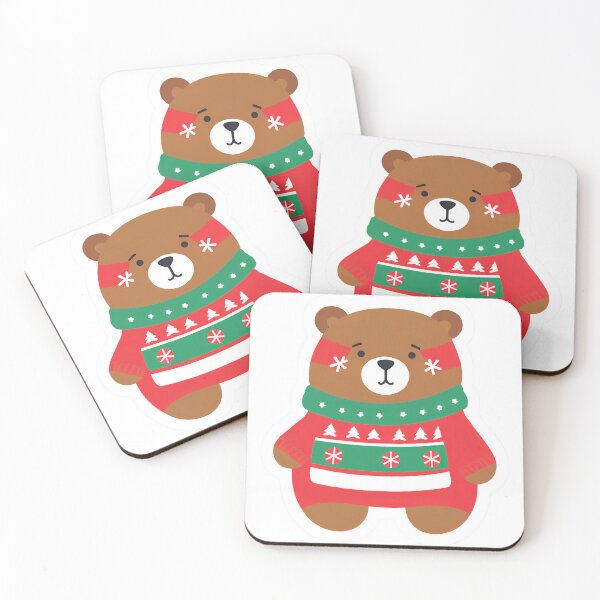 Item preview, Cute Christmas Bear  designed and sold by GeoSketchWear.
