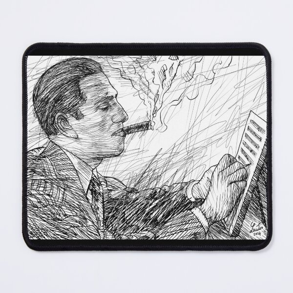 Item preview, GEORGE GERSHWIN ink portrait .1 designed and sold by lautir.