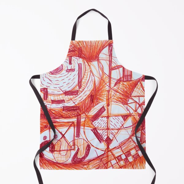 Item preview, apotheosis abstract in orange and red designed and sold by Tereza Pilar  Art.
