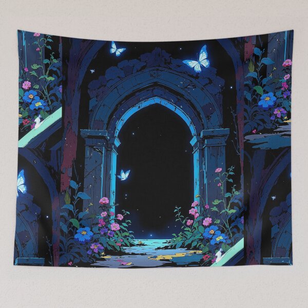 Item preview, Luminous archway a nightblooming entrance designed and sold by MadeByHaresShop.