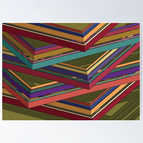 Aperçu de l'œuvre Colourful chaos créée et vendue par KeithWelters.