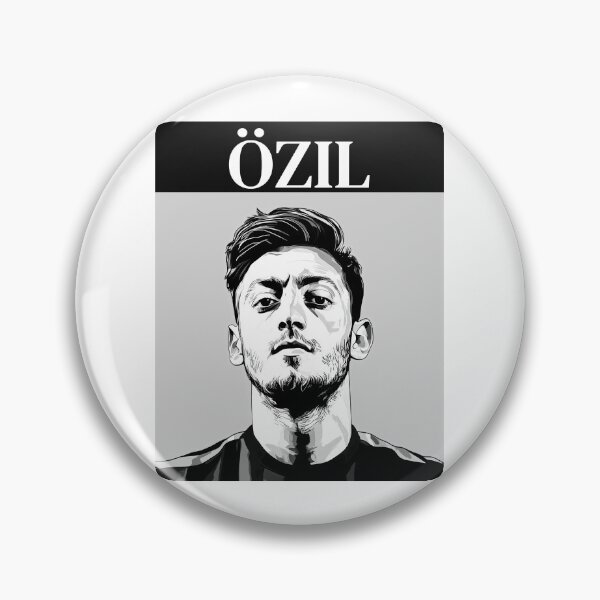 Item preview, Özil art white designed and sold by VRedBaller.