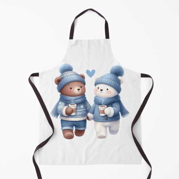 Item preview, A0508 Winter Bear Friends - Adorable Plush Companions for Kids, Gifts, and Seasonal Décor designed and sold by angieart68.