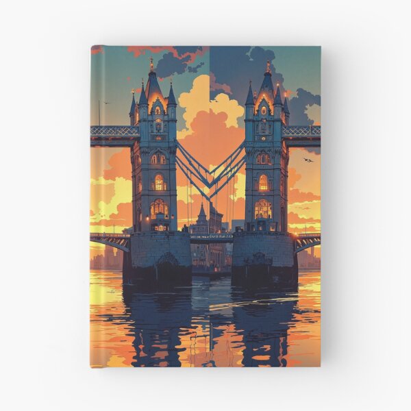 Item preview, Majestic sunset over tower bridge a glimpse into designed and sold by MadeByHaresShop.