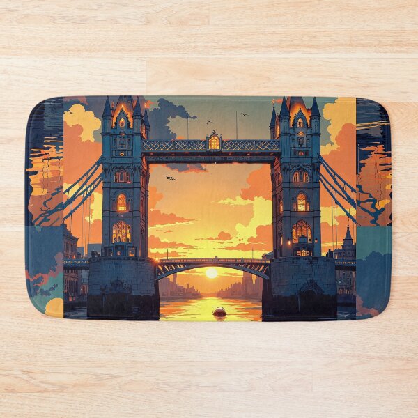 Item preview, Majestic sunset over tower bridge a glimpse into designed and sold by MadeByHaresShop.