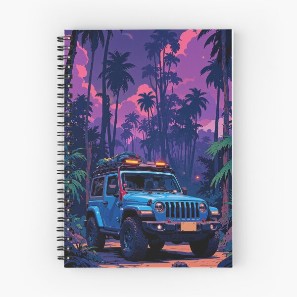 Item preview, Midnight expedition blue amongst luminous palms designed and sold by MadeByHaresShop.