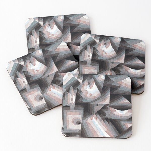 Item preview, Geometric Abstraction with Gazing Eyes designed and sold by MINE Design-Works.