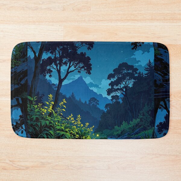 Item preview, Moonlit river reflections a peaceful nocturnal symphony designed and sold by MadeByHaresShop.