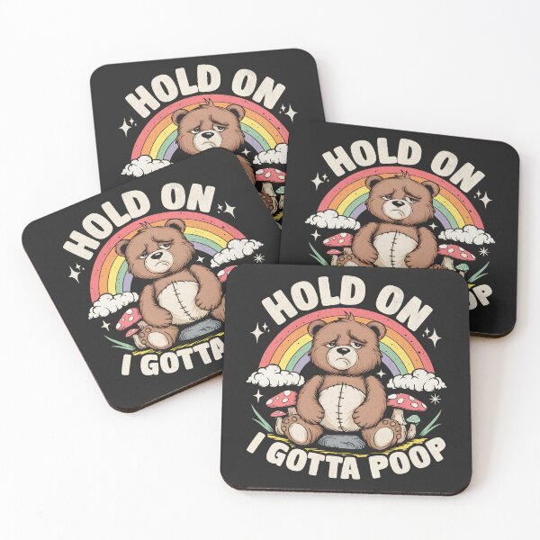 Item preview, Hold On I Gotta Poop designed and sold by Beanster-nl.