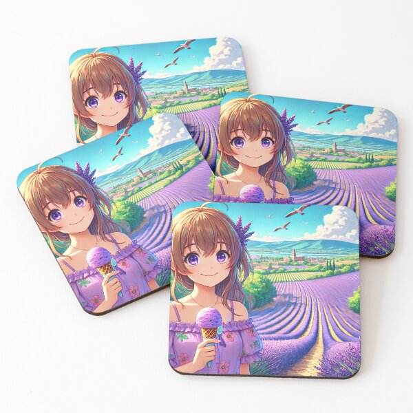 Item preview, Life Tastes Better with Lavender Ice Cream and Purple View designed and sold by unrealartwork.