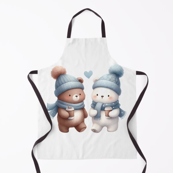 Item preview, A0508 Winter Bear Friends - Adorable Plush Companions for Kids, Gifts, and Seasonal Décor designed and sold by angieart68.