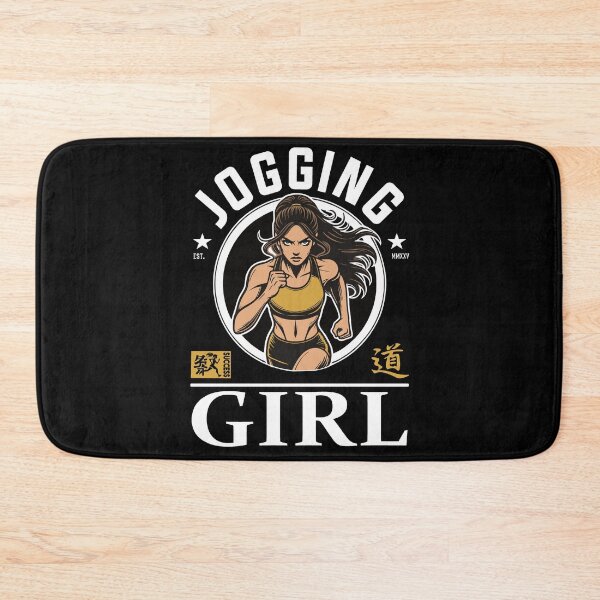 Item preview, Jogging Girl - Cool design for runners designed and sold by RetroMaritalArt.