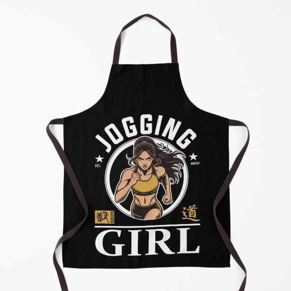 Item preview, Jogging Girl - Cool design for runners designed and sold by RetroMaritalArt.