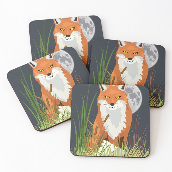 Item preview, Moonlight Fox designed and sold by donebyreena.