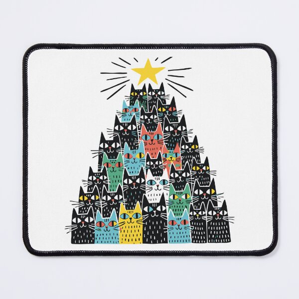 Item preview, Black Cats Christmas Tree designed and sold by Ingo Menhard.