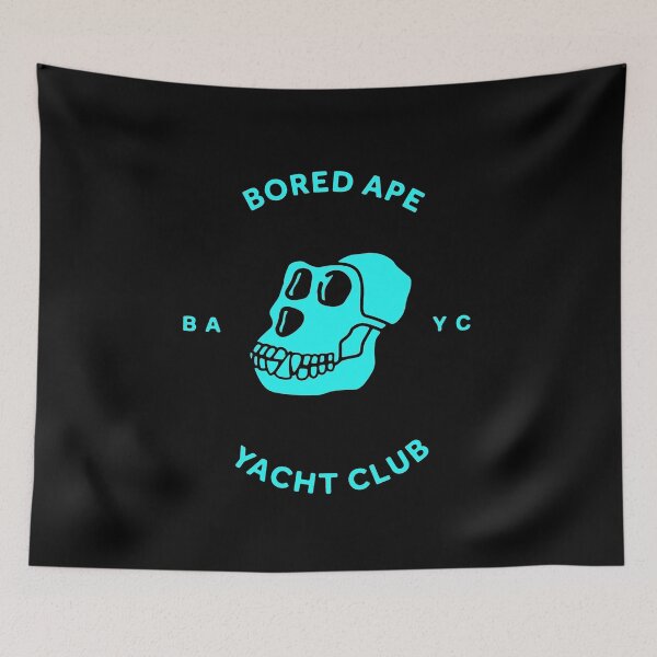 Item preview, Bored Ape Yacht Club Logo Blue designed and sold by OpenSeahub.