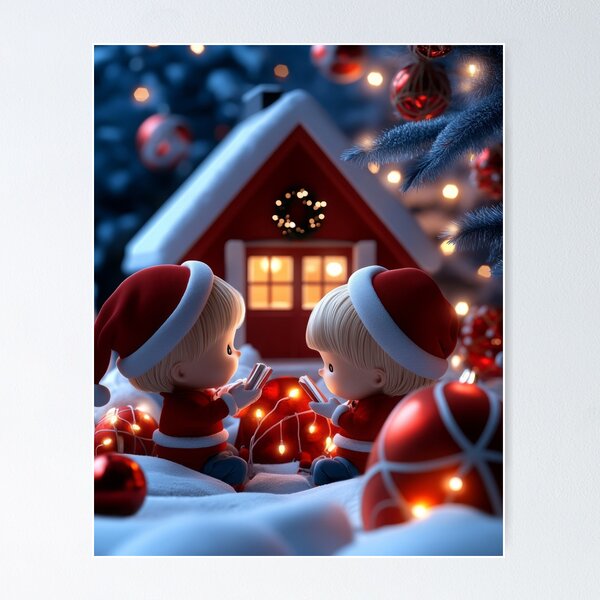 Item preview, Christmas Illustrations, Holiday Card Designs designed and sold by MamaDong.