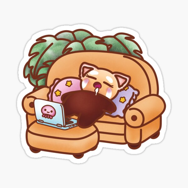 Work At Home - Go, Kamie, Go! Sticker