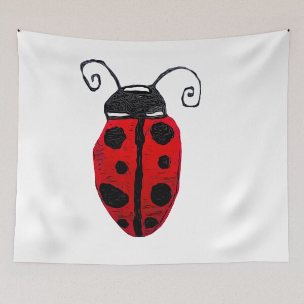 Item preview, Harriet The Ladybug designed and sold by pinkyjainpan.