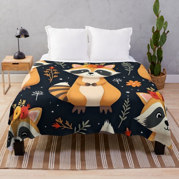 Item preview, Cute Raccoon pattern designed and sold by Nolan6.