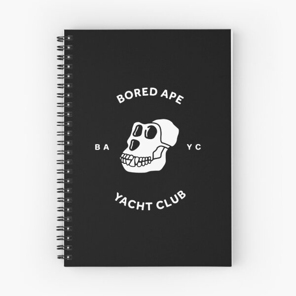 Item preview, Bored Ape Yacht Club Logo White/Black designed and sold by OpenSeahub.