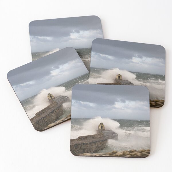 Item preview, Portreath Pier, Cornwall Waves designed and sold by kathleenjean.