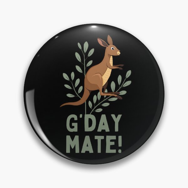 Item preview, Australia G'Day Mate Funny Kangaroo Australian Kangaroo designed and sold by MALIKABO.
