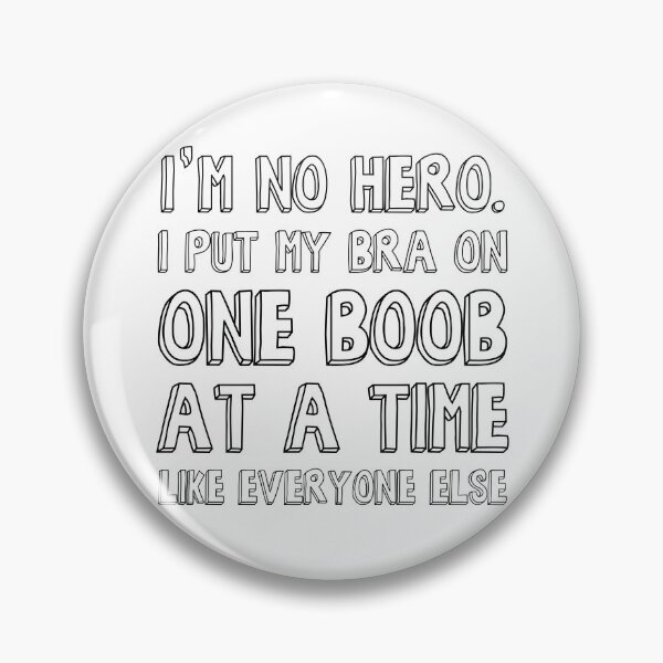 Item preview, I’m No Hero (Black) designed and sold by georgiegammack.