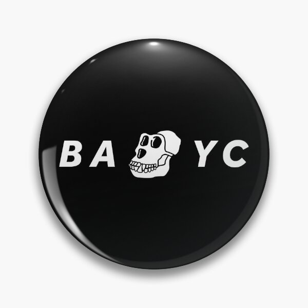 Item preview, Bored Ape Yacht Club Logo BAYC Black/White designed and sold by OpenSeahub.