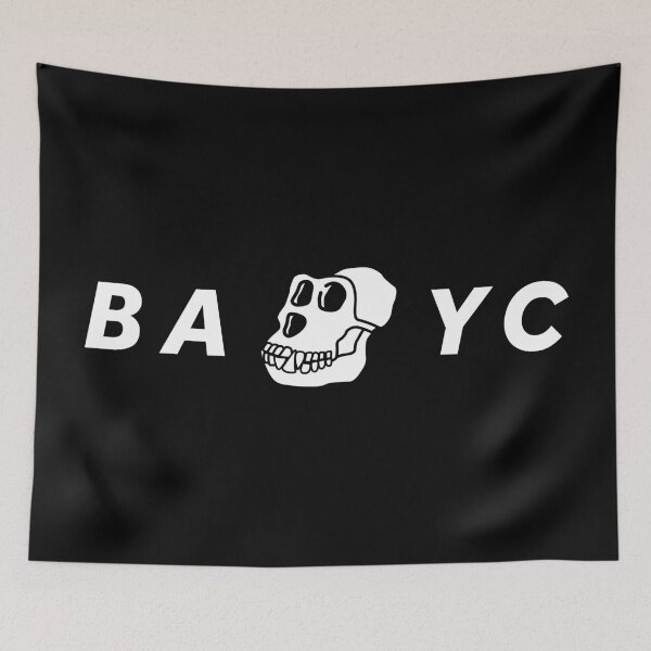 Item preview, Bored Ape Yacht Club Logo BAYC Black/White designed and sold by OpenSeahub.