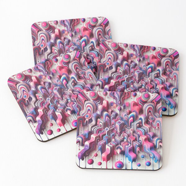 Item preview, Vivid Flow: Infinite Drip Abstraction designed and sold by Meta2Physical.
